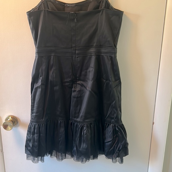 Strapless Black BCBG MAXAZRIA Short Dress - Picture 3 of 6